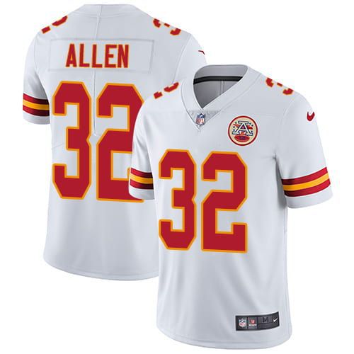 Men Kansas City Chiefs #32 Marcus Allen Nike White Limited NFL Jersey->kansas city chiefs->NFL Jersey